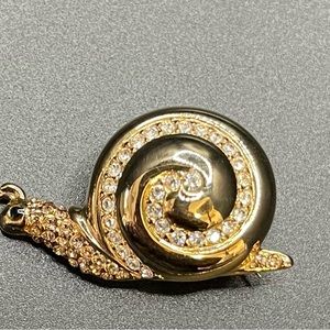 Vintage Monet Snail Brooch